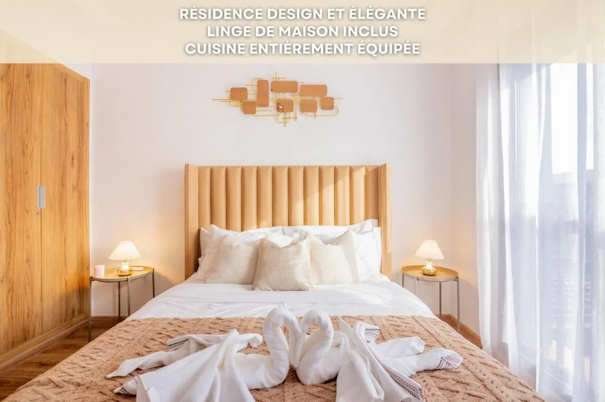 Apartament Livia Cosy - Clim, Wifi, Jardin A 10Min De L'Aeroport Marrakesz